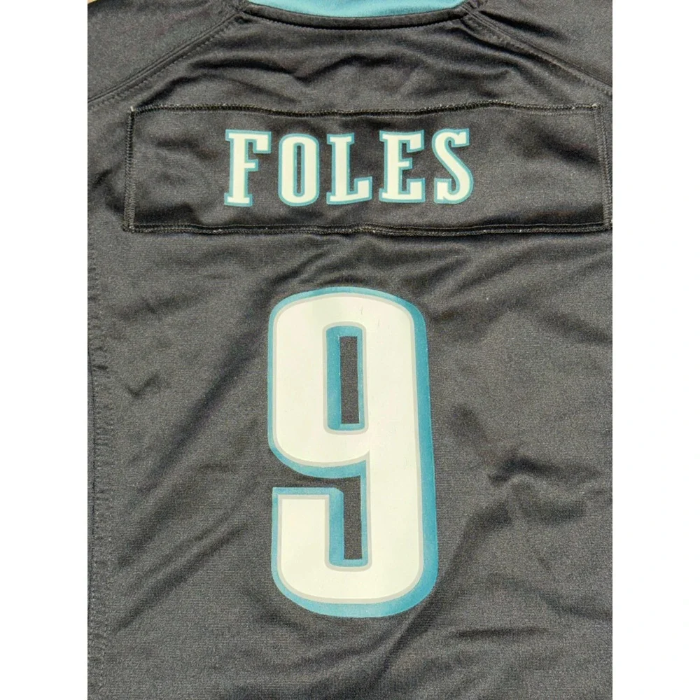 Nike Philadelphia Eagles Nick Foles Jersey Womens Large Black Preloved